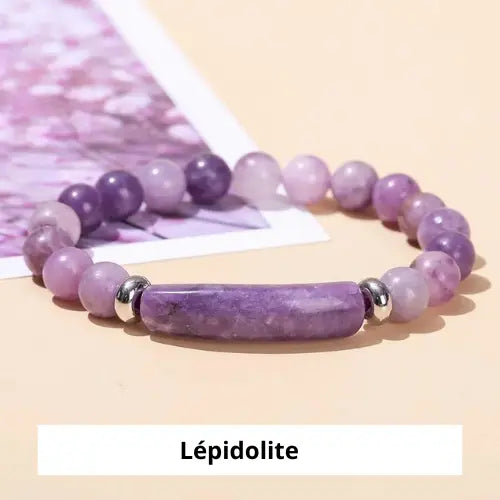 Bracelet avec pierre naturelle ¦ Modèle #Rectangle - La Maison du bracelet