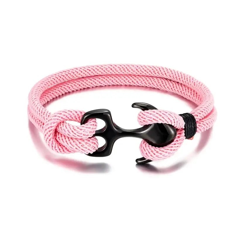 Bracelet en corde pour homme ¦ Modèle #Ancre - La Maison du bracelet