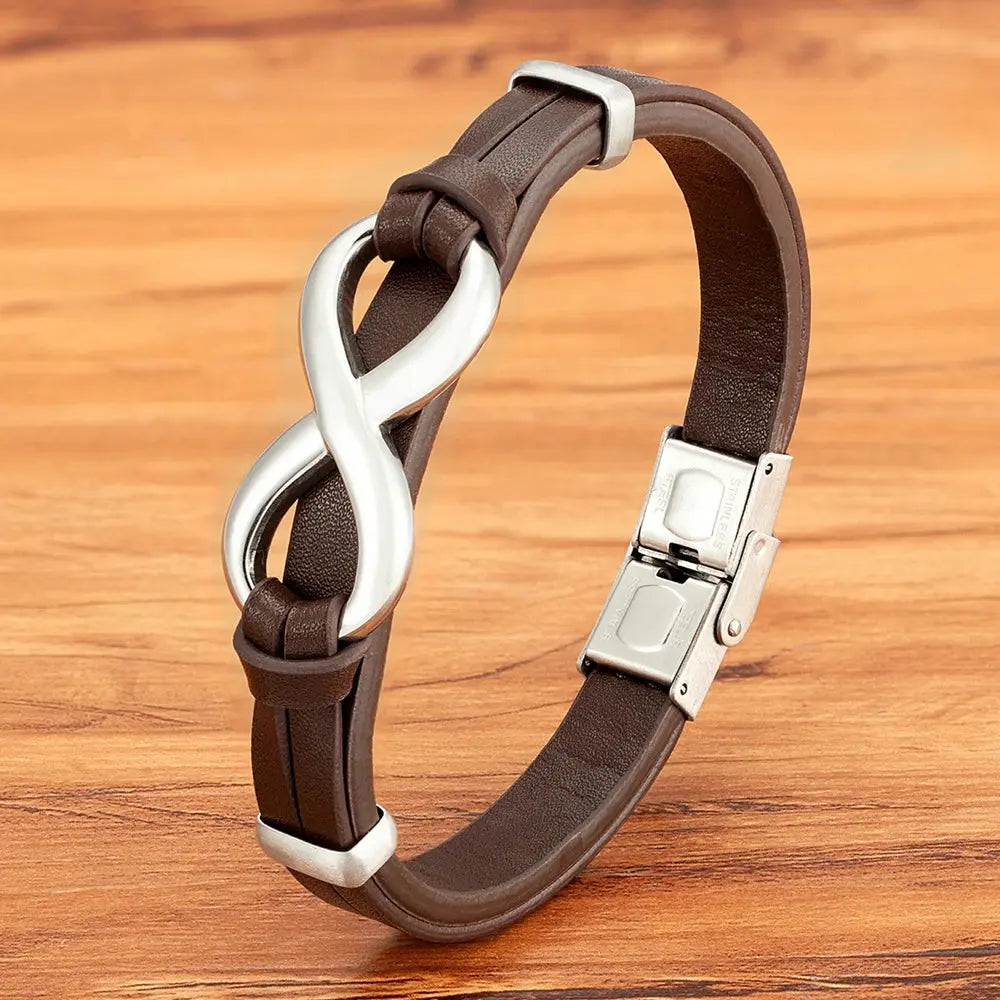 Bracelet en cuir Infini ¦ Modèle #Perfection - La Maison du bracelet