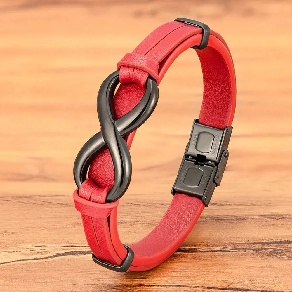 Bracelet en cuir Infini ¦ Modèle #Perfection - La Maison du bracelet
