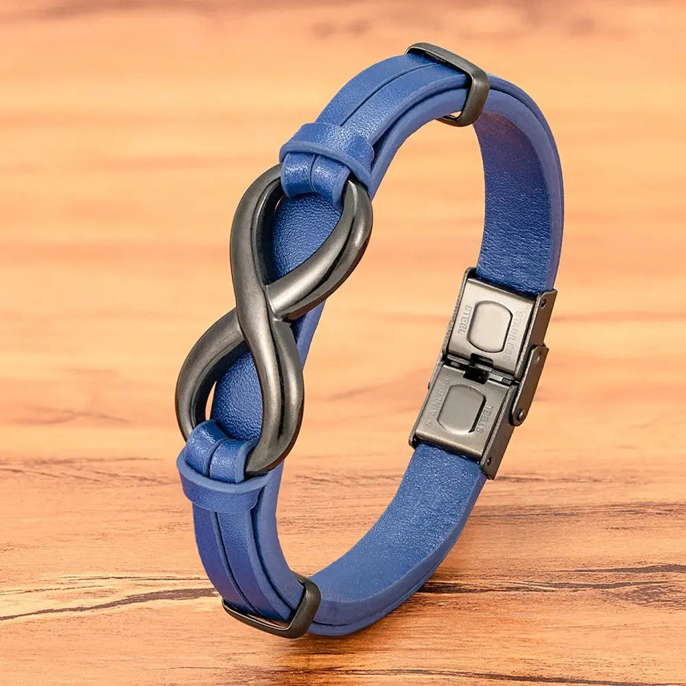 Bracelet en cuir Infini ¦ Modèle #Perfection - La Maison du bracelet
