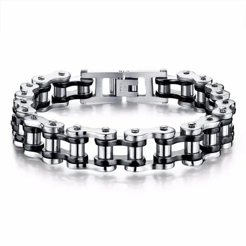 Bracelet en métal ¦ Modèle #Motard - La Maison du bracelet