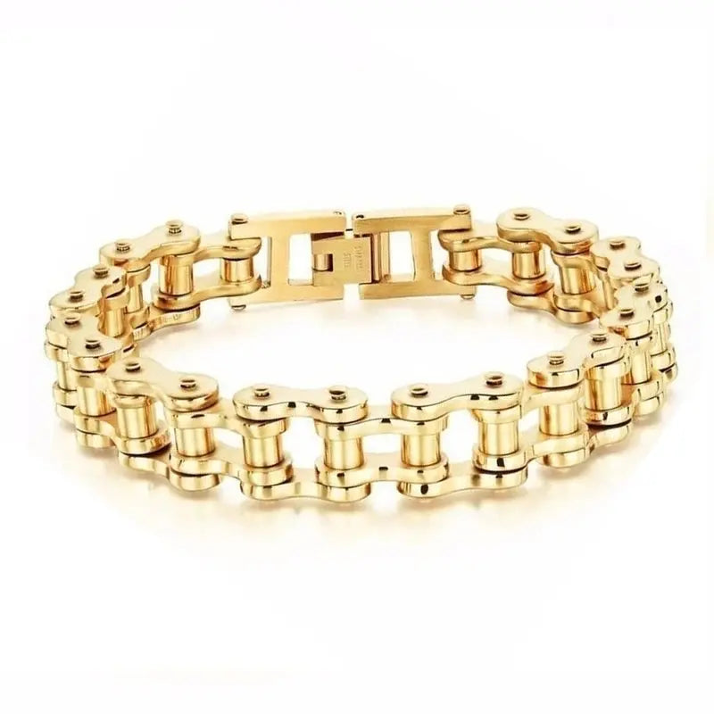 Bracelet en métal ¦ Modèle #Motard - La Maison du bracelet