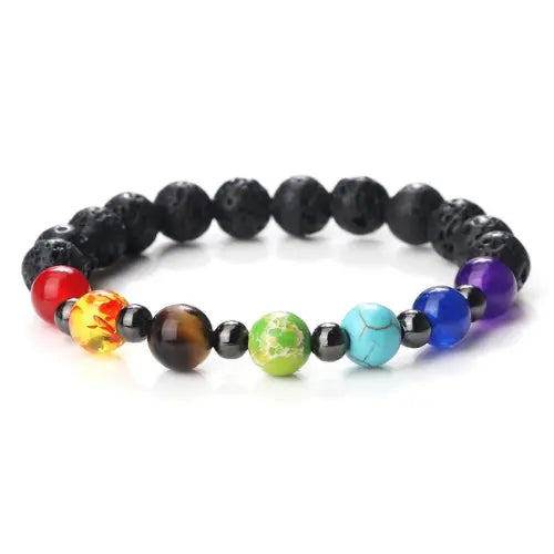 Bracelet en perles 7 chakras ¦ Modèle #Chakras - La Maison du bracelet