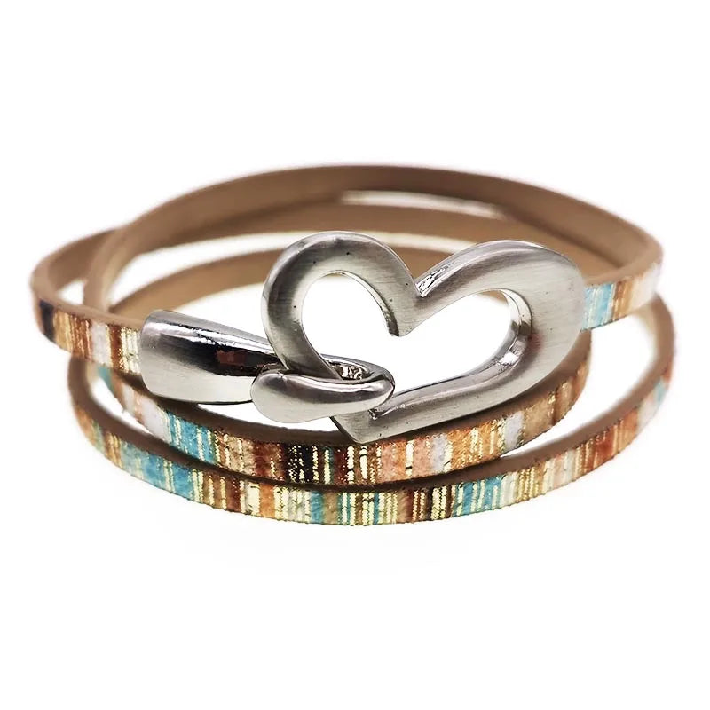 Bracelet femme en coeur - La Maison du Bracelet