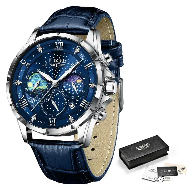 Montre de luxe ¦ Modèle #BlueShark - La Maison du bracelet