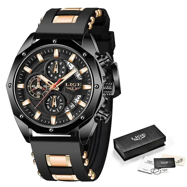 Montre élégante pour homme ¦ Modèle #AllBlack - La Maison du bracelet