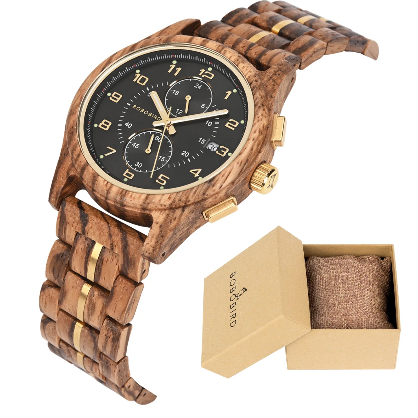 Montre en bois - La Maison du Bracelet