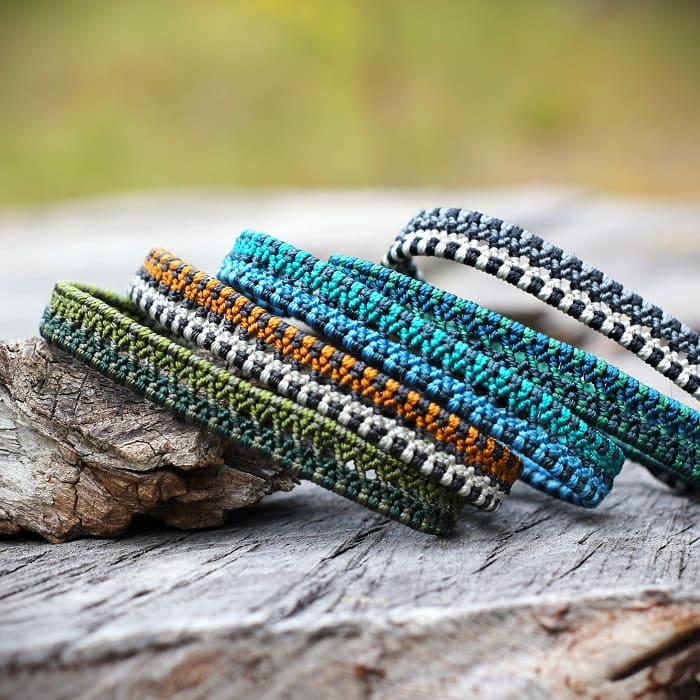 La signification des couleurs dans les bracelets pour hommes