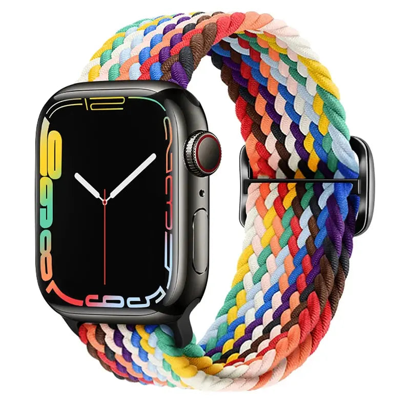 Bracelet Apple Watch en tissu ¦ Modèle #Tressé - La Maison du bracelet