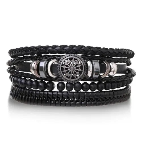 Bracelet en cuir pour homme ¦ Modèle #Star - La Maison du bracelet