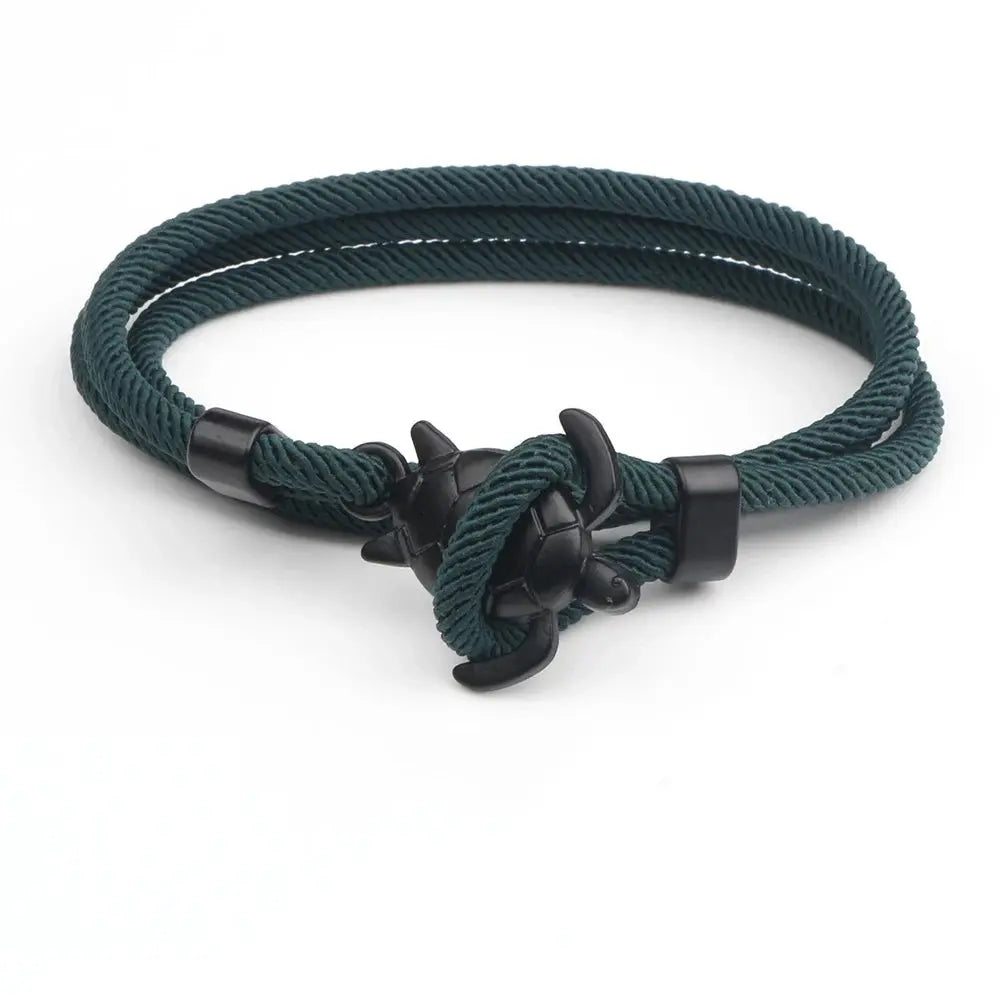 Bracelet en corde Tortue ¦ Modèle #Tortuga - La Maison du bracelet