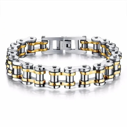 Bracelet en métal ¦ Modèle #Motard - La Maison du bracelet