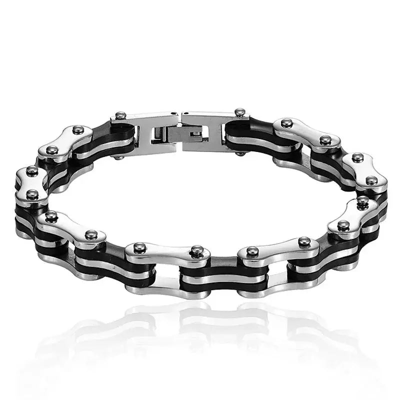 Bracelet en métal ¦ Modèle #Motard - La Maison du bracelet