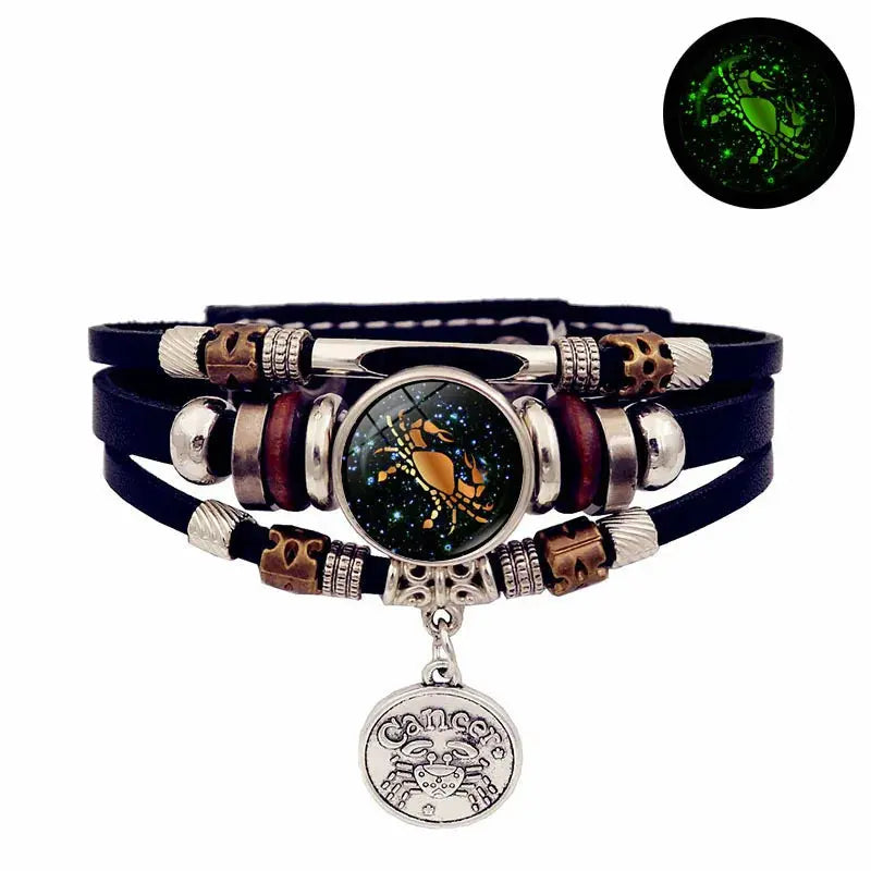 Bracelet pour homme signe astrologique ¦ Modèle #Cancer - La Maison du bracelet