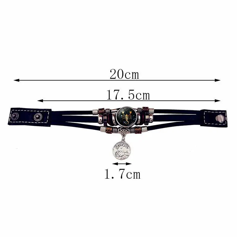 Bracelet pour homme signe astrologique ¦ Modèle #Capricorne - La Maison du bracelet