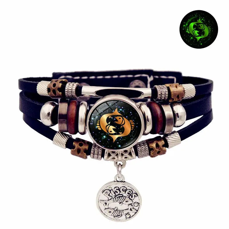 Bracelet pour homme signe astrologique ¦ Modèle #Poisson - La Maison du bracelet