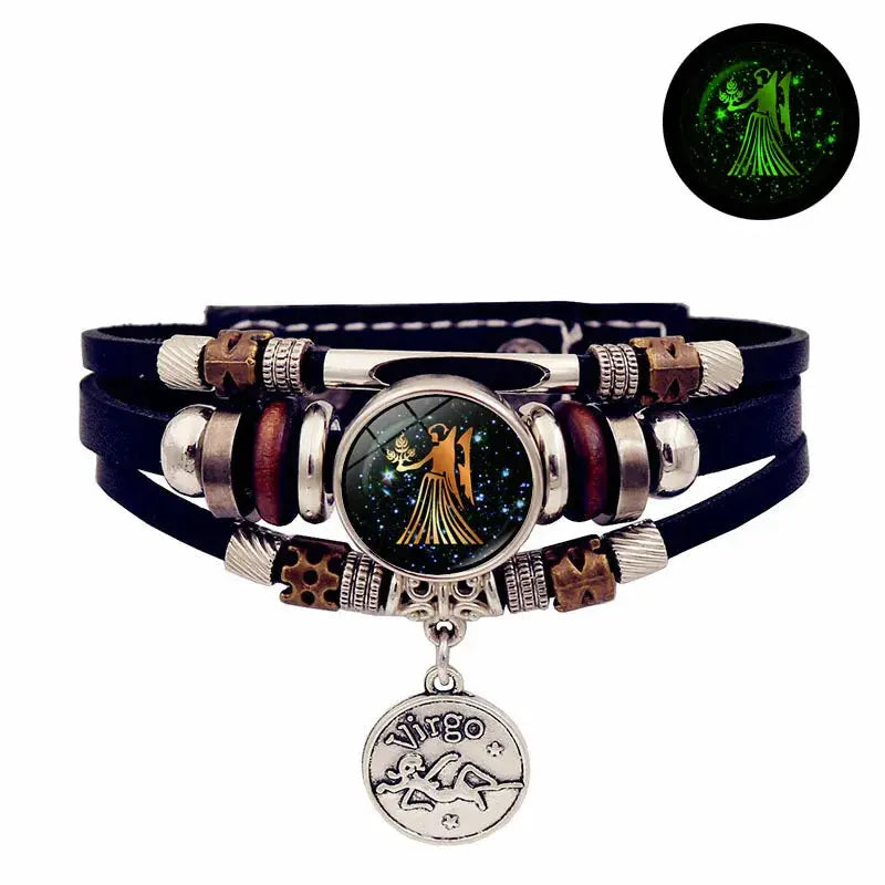 Bracelet pour homme signe astrologique ¦ Modèle #Vierge - La Maison du bracelet