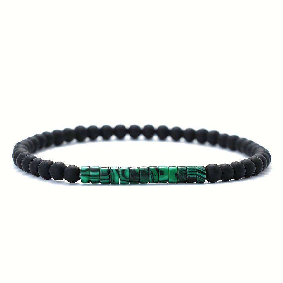 Bracelet fin en pierres - Modèle #Sobre