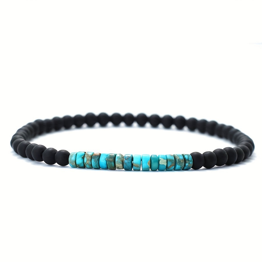 Bracelet fin en pierres - Modèle #Sobre