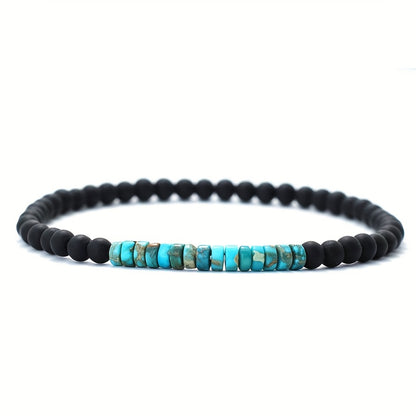 Bracelet fin en pierres - Modèle #Sobre