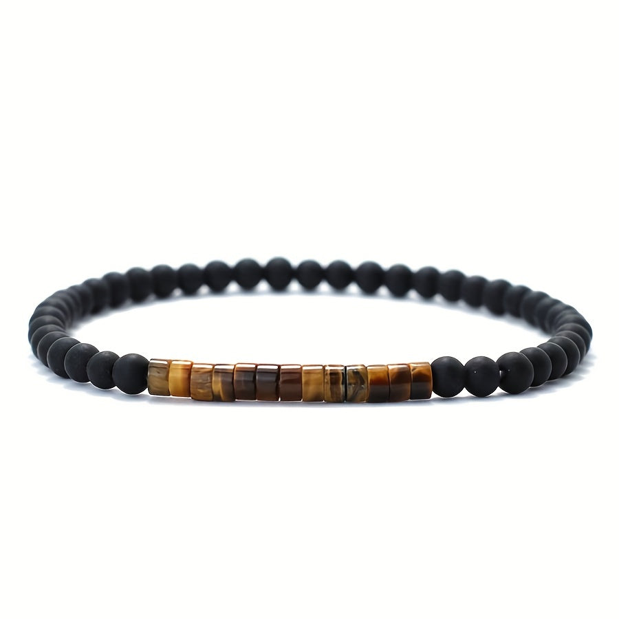 Bracelet fin en pierres - Modèle #Sobre