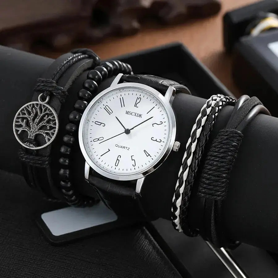 Coffret cadeau montre et bracelet pour homme ¦ Modèle #ArbreDeVie2 - La Maison du bracelet