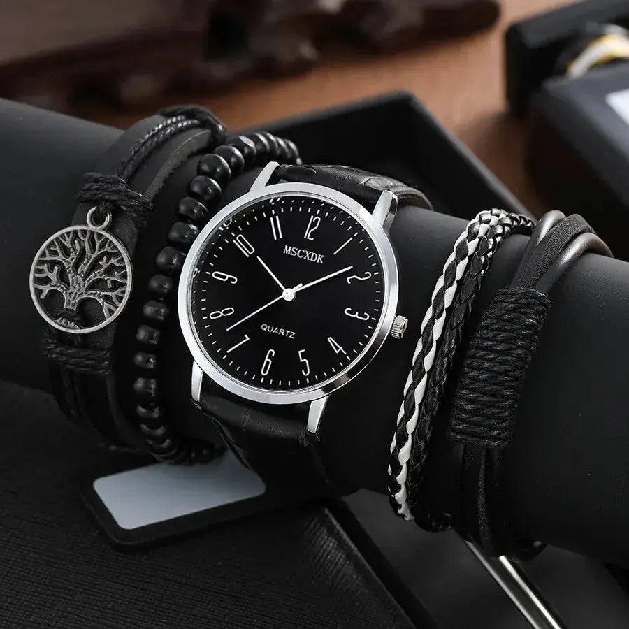 Coffret cadeau montre et bracelet pour homme ¦ Modèle #TreeOfLife - La Maison du bracelet