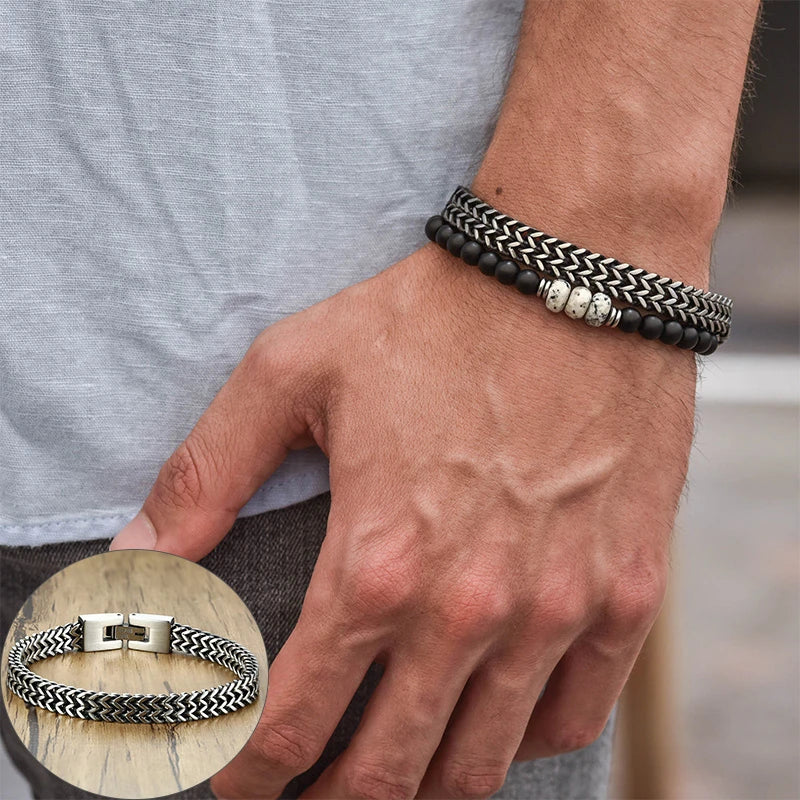 Bracelet en chaîne pour homme - La Maison Du Bracelet 