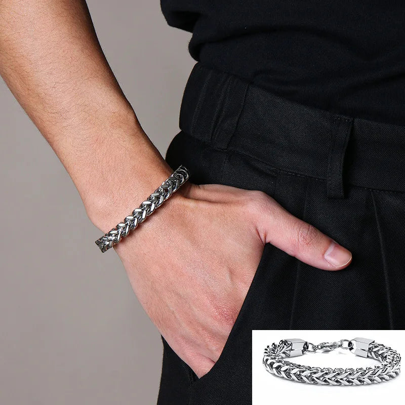 Bracelet en chaîne pour homme - La Maison Du Bracelet 