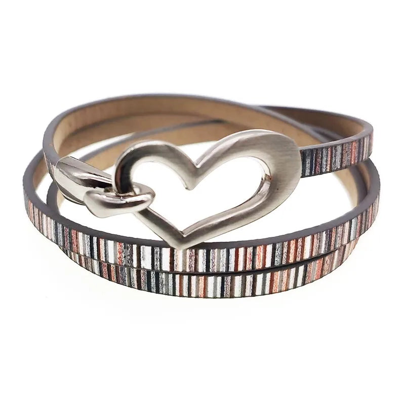 Bracelet femme en coeur - La Maison du Bracelet 