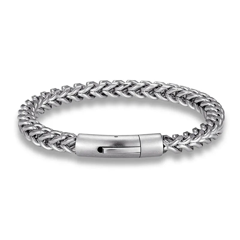 Gourmette en chaîne pour homme - La Maison du Bracelet