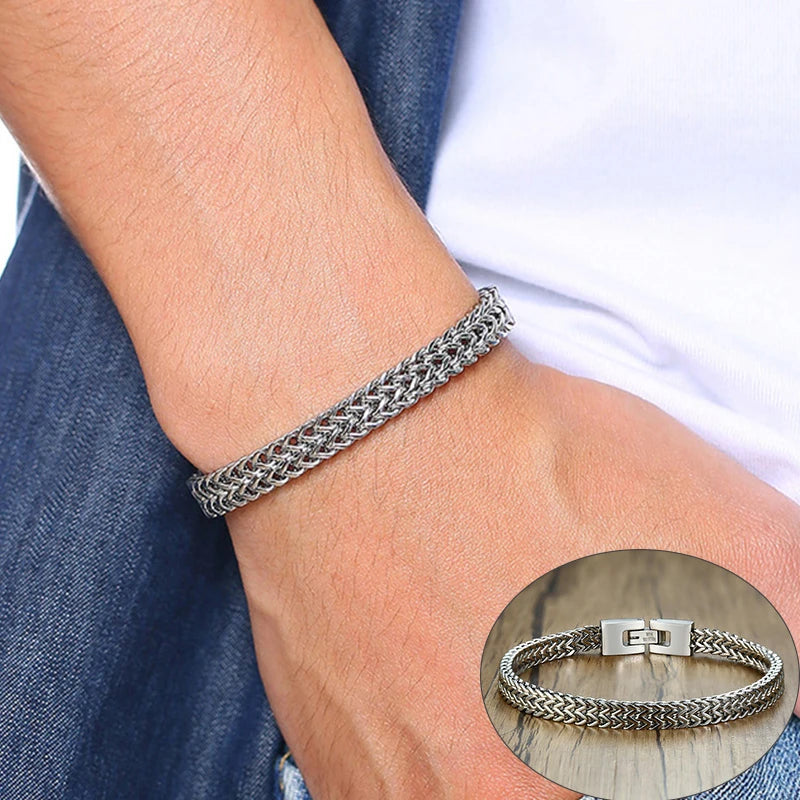 Bracelet en chaîne pour homme - La Maison Du Bracelet 