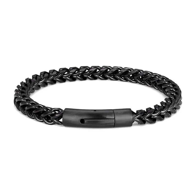 Gourmette en chaîne pour homme - La Maison du Bracelet