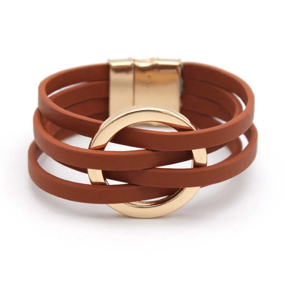 Femme Cuir Luxe - La Maison du Bracelet 