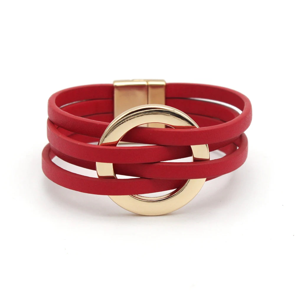 Femme Cuir Luxe - La Maison du Bracelet 